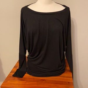 Black Dolman Sleeve Sweater